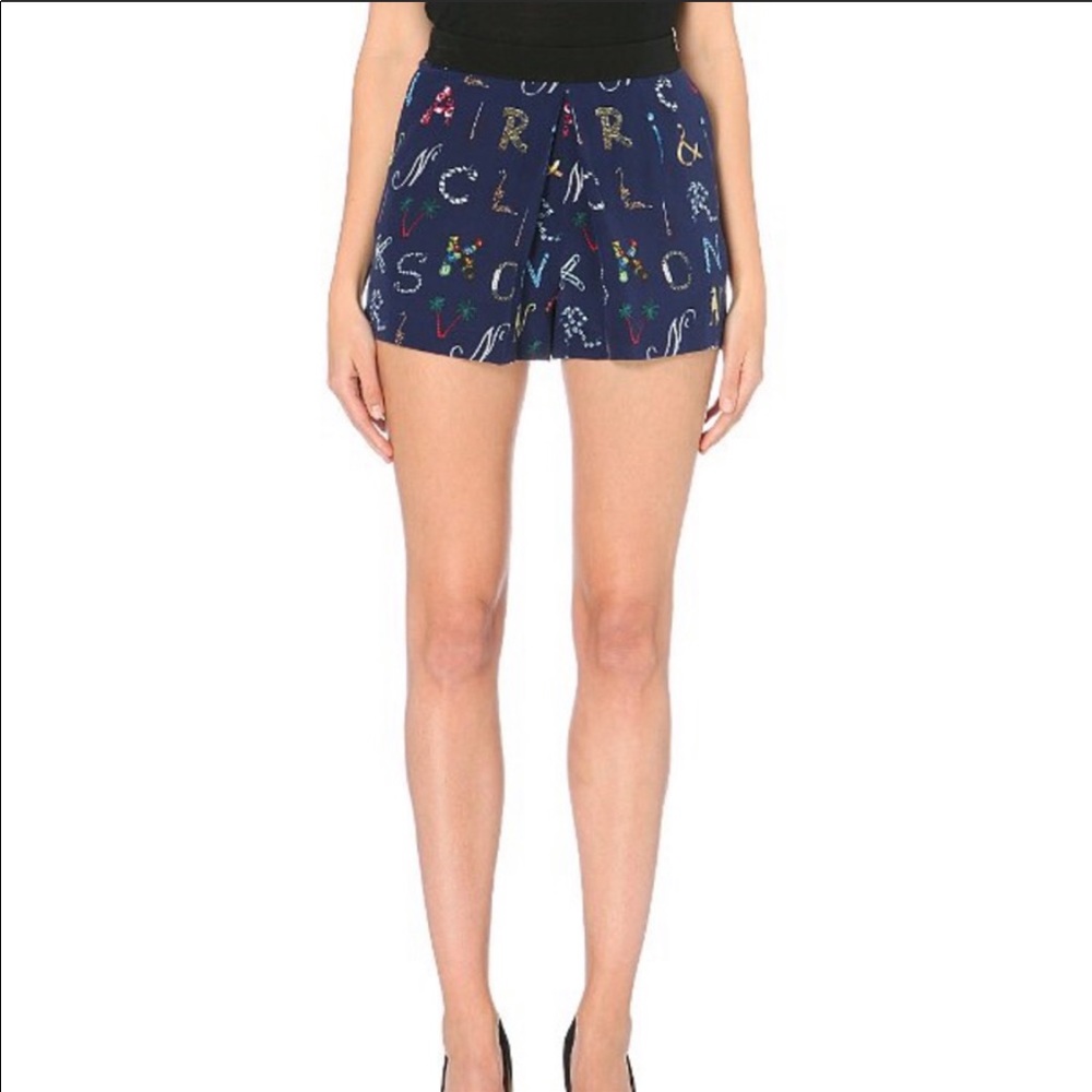Sandro Alphabet shorts